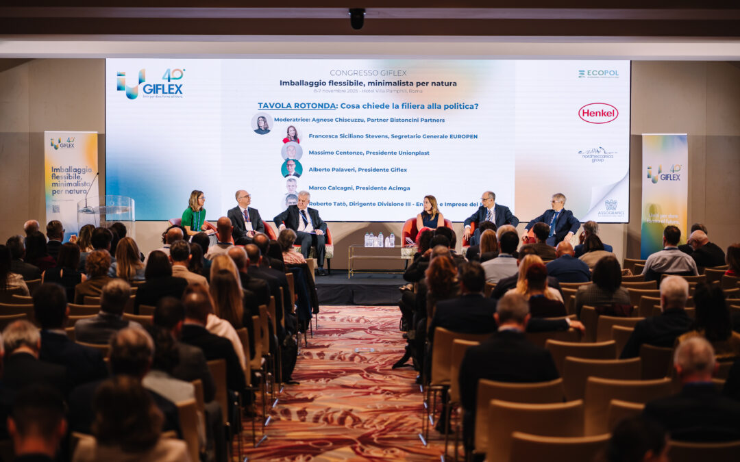 Imballaggio flessibile, minimalista per natura_CENA di GALA + DAY2 Congresso_6-7 novembre 2025, Roma