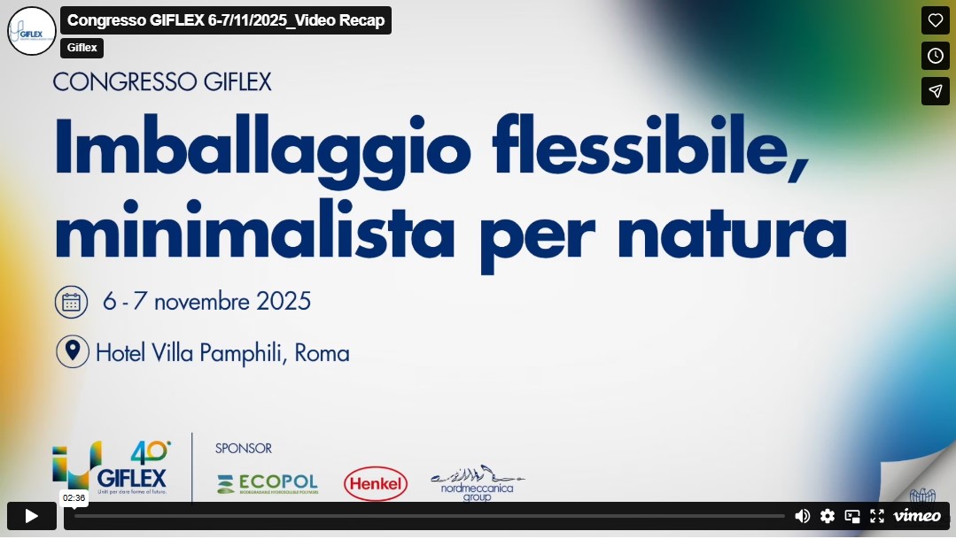 Imballaggio flessibile, minimalista per natura_Video RECAP_6-7 novembre 2025, Roma